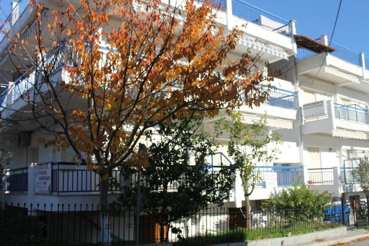 deluxe seaside apartment Konstantinidis Nea Poteidaia Bagian luar foto